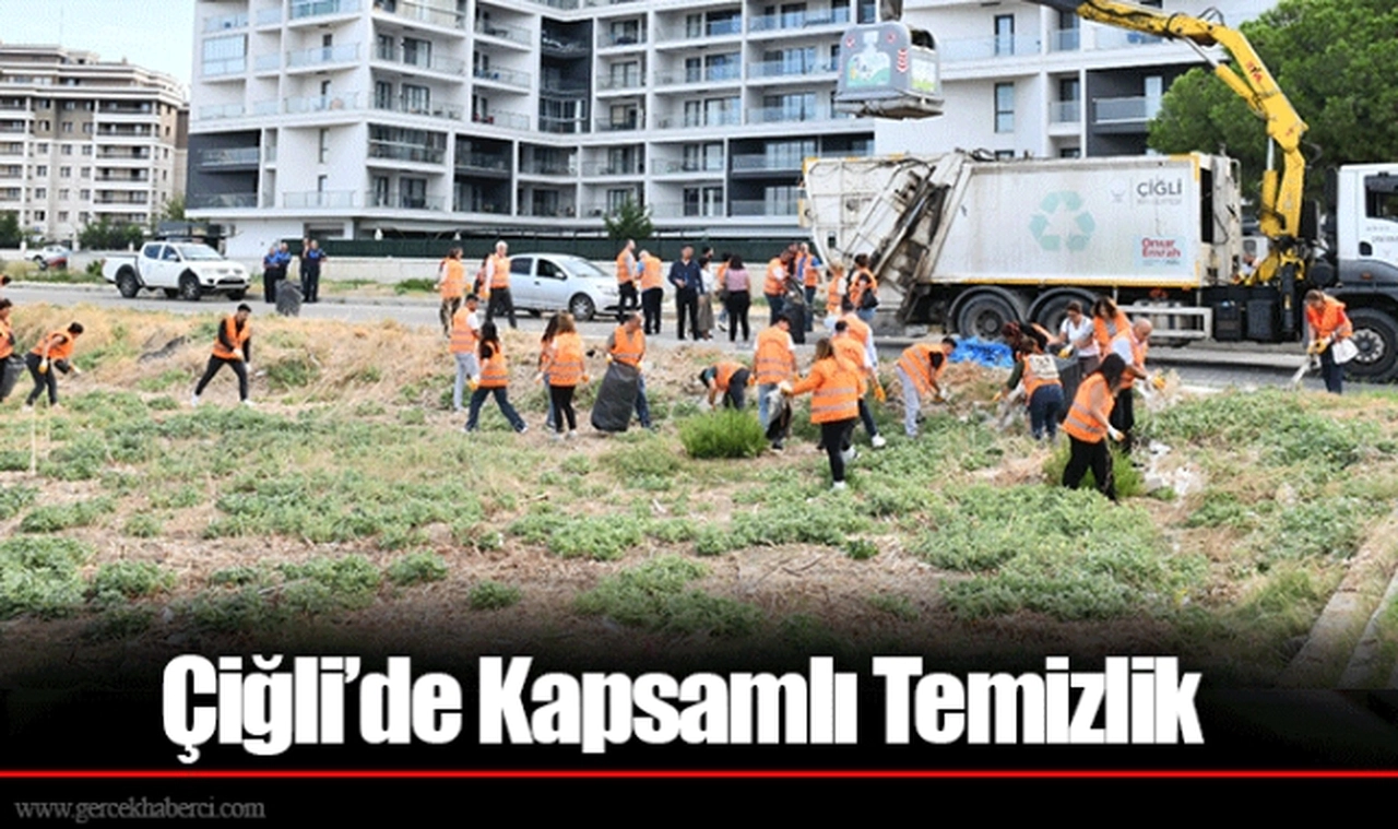 Çiğli’de Kapsamlı Temizlik