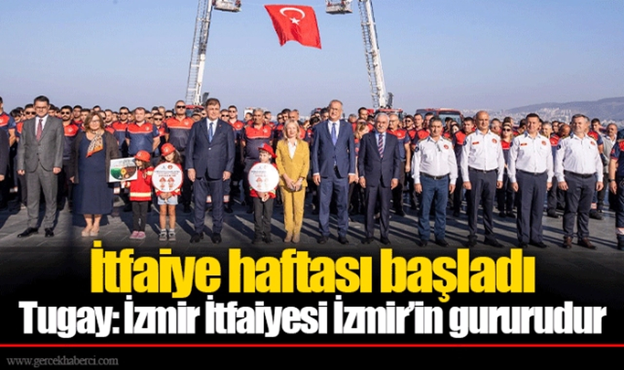 İtfaiye haftası başladı