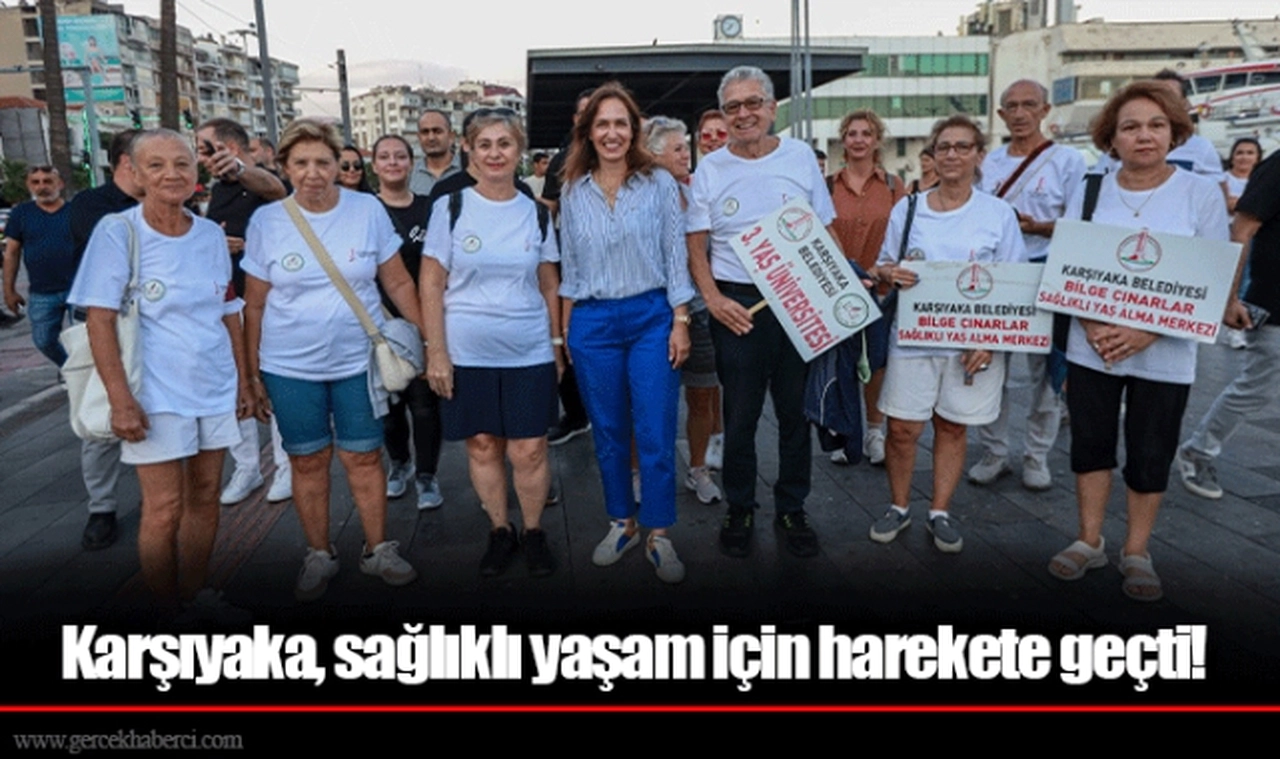 Karşıyaka, sağlıklı yaşam için harekete geçti!