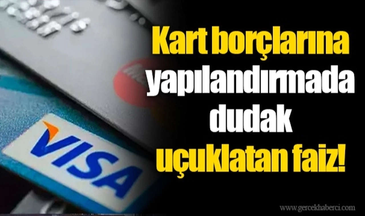 Kredi kartı borçlarına yapılandırmada dudak uçuklatan faiz! 100 bin TL'lik borcun geri ödemesi ne kadar?
