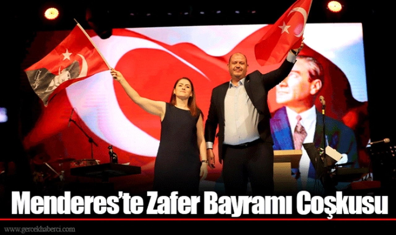 Menderes'te Zafer Bayramı Coşkusu