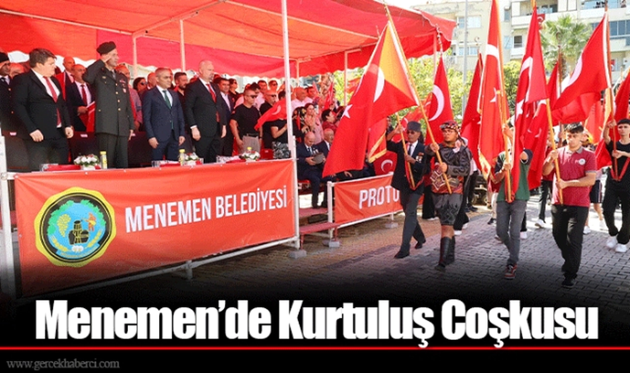Menemen’de Kurtuluş Coşkusu