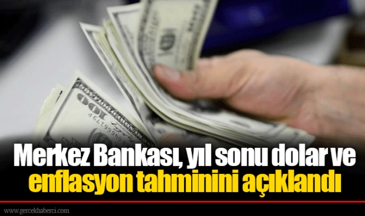 Merkez Bankası, yıl sonu dolar ve enflasyon tahminini açıklandı