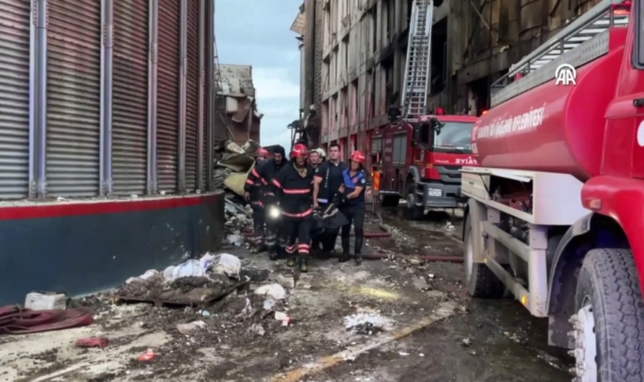 Sakarya'daki fabrika patlamasında yeni görüntüler ortaya çıktı