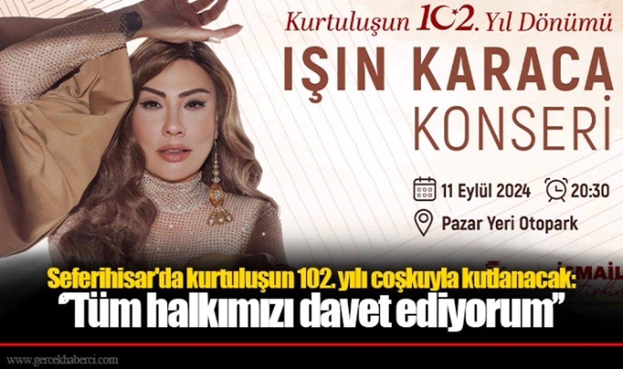 Seferihisar'da kurtuluşun 102. yılı coşkuyla kutlanacak
