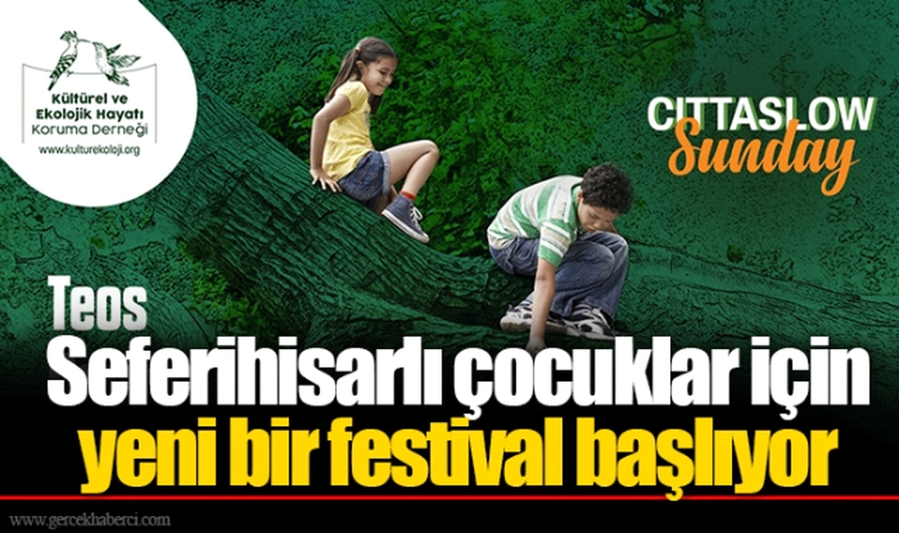 Seferihisarlı çocuklar için yeni bir festival başlıyor