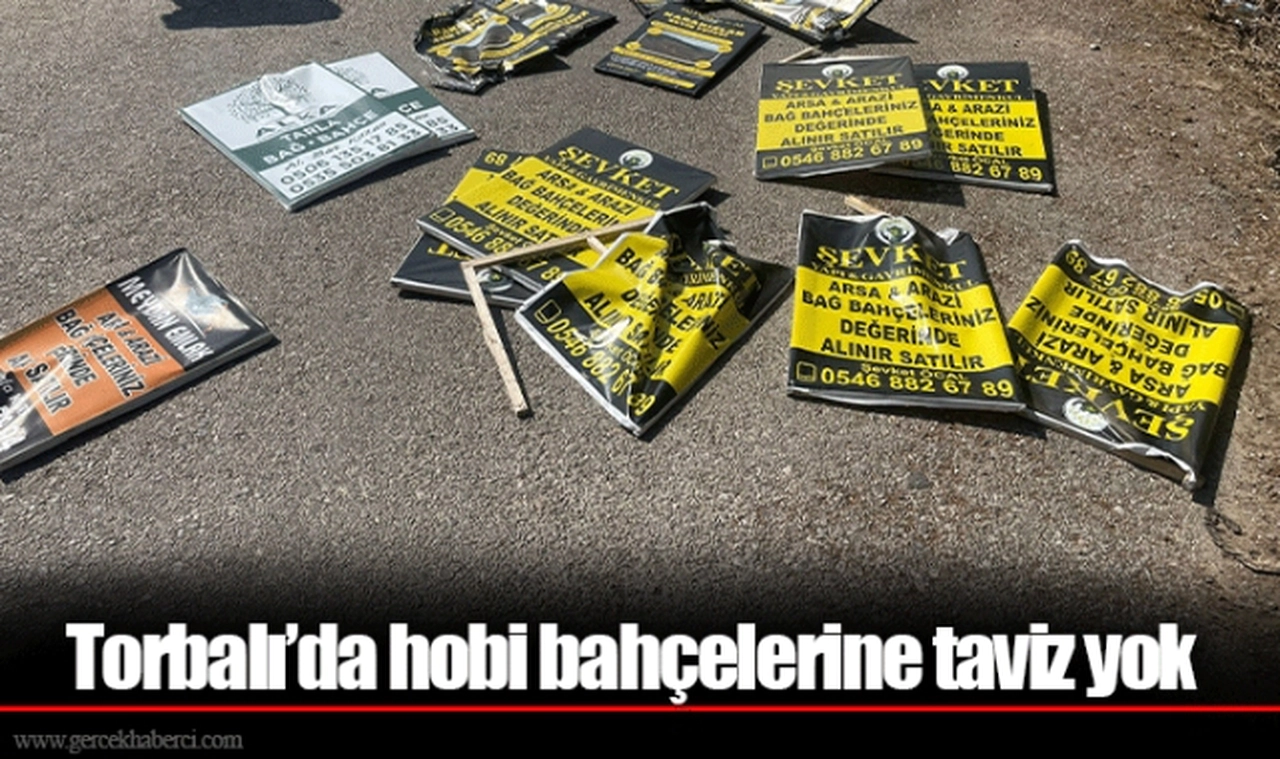 Torbalı’da hobi bahçelerine taviz yok