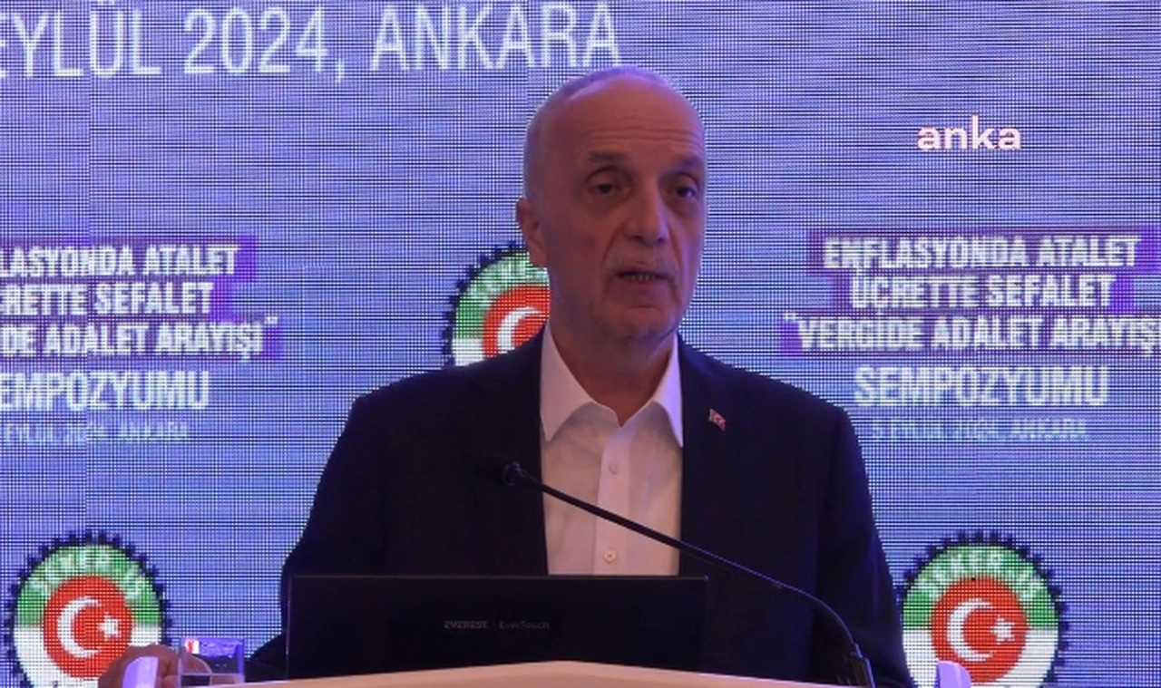 Türk-İş Başkanı Ergün Atalay: "Vergiyle, ücretlerle ilgili sıkıntımız var"