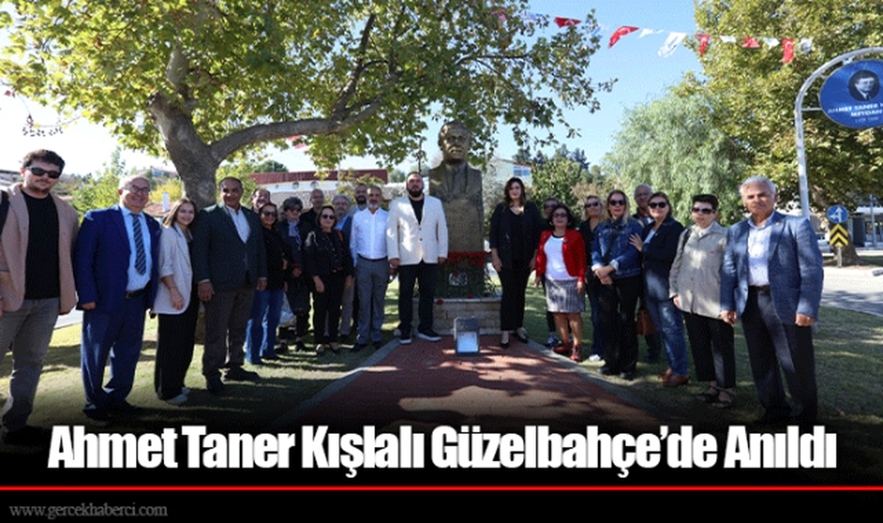 Ahmet Taner Kışlalı Güzelbahçe’de Anıldı