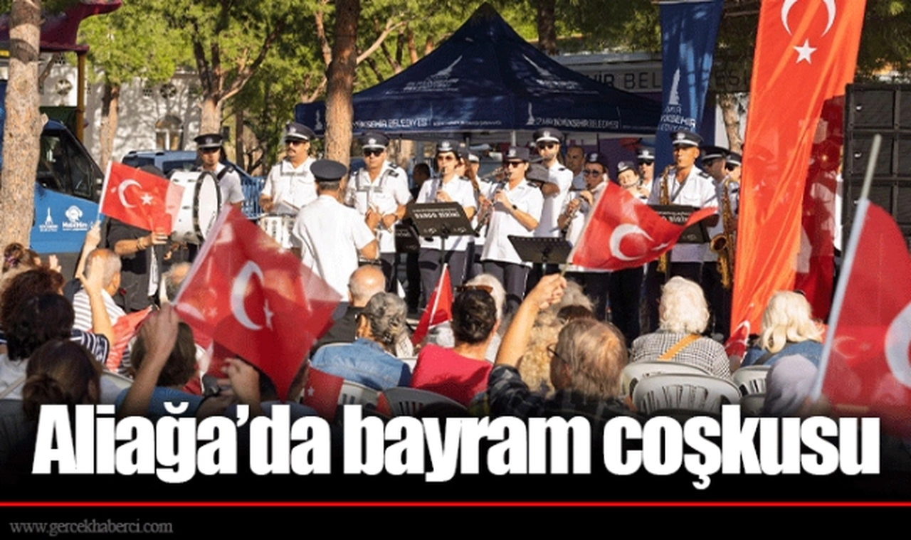 Aliağa’da bayram coşkusu