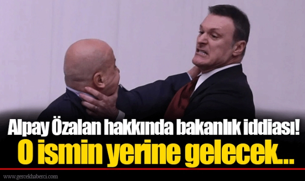 Alpay Özalan hakkında bakanlık iddiası! O ismin yerine gelecek...