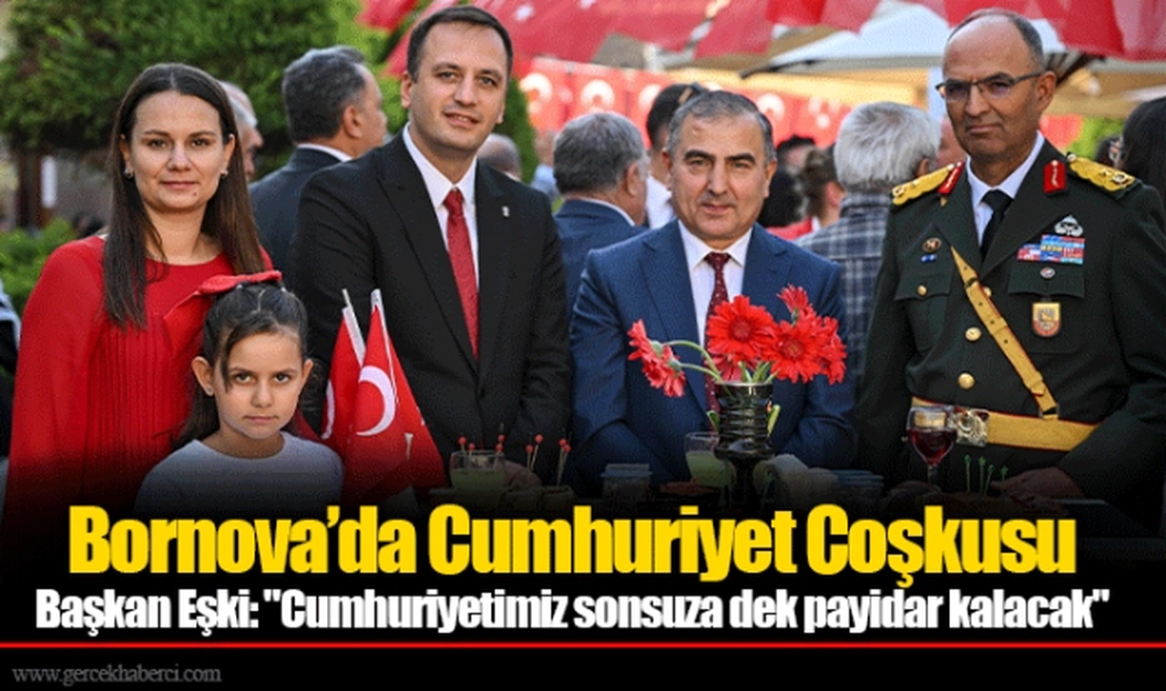 Bornova’da Cumhuriyet Coşkusu