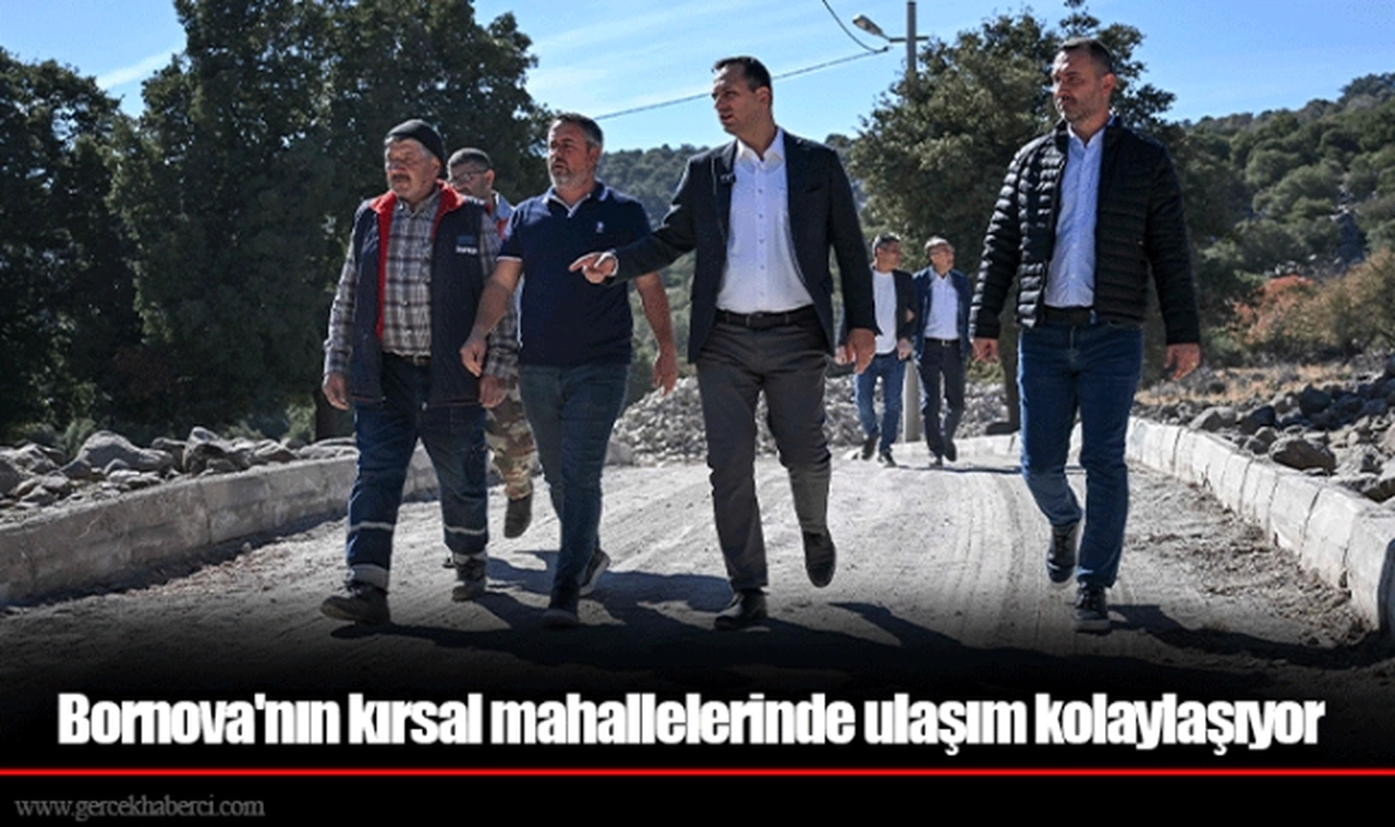 Bornova'nın kırsal mahallelerinde ulaşım kolaylaşıyor