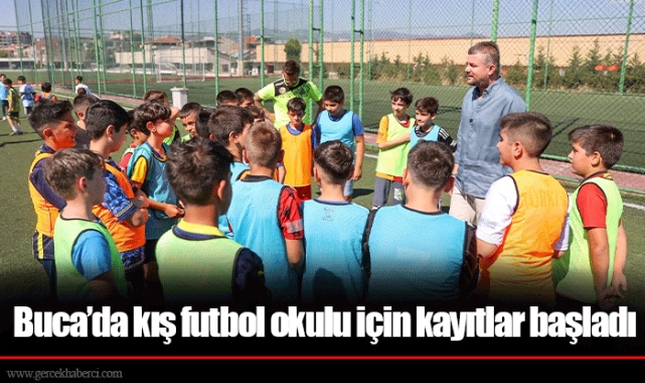 Buca’da kış futbol okulu için kayıtlar başladı