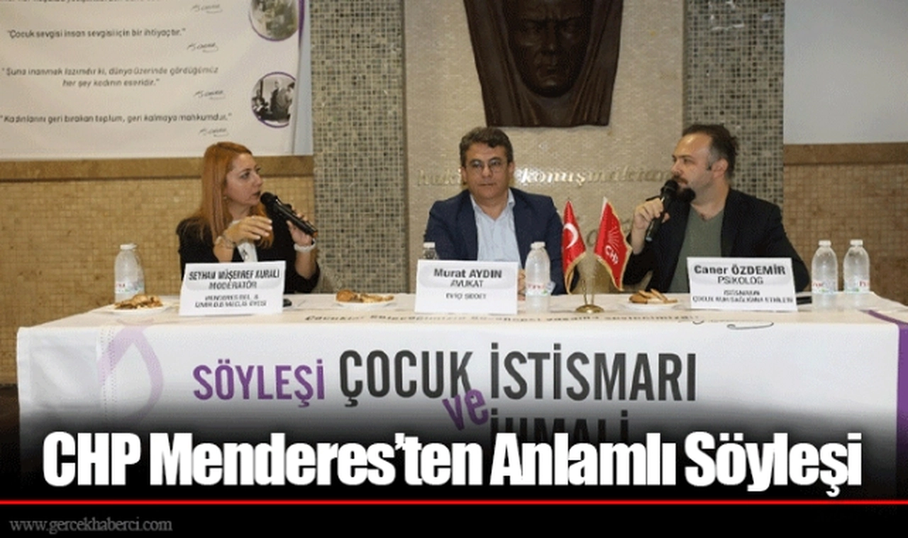 CHP Menderes’ten Anlamlı Söyleşi