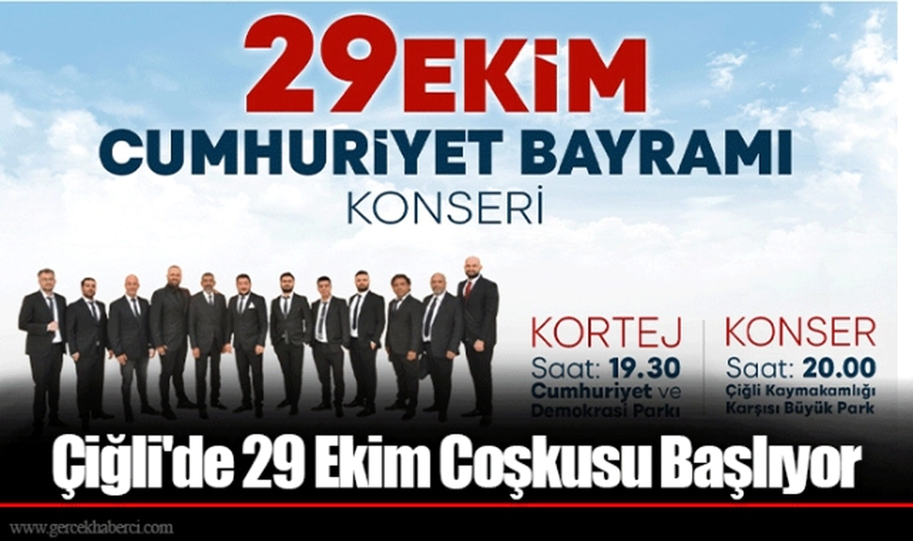 Çiğli'de 29 Ekim Coşkusu Başlıyor