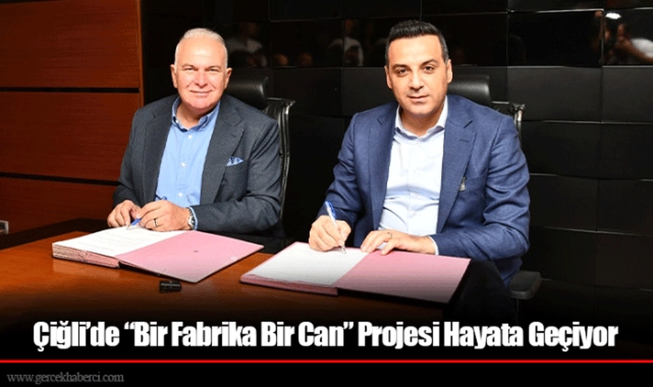 Çiğli’de “Bir Fabrika Bir Can” Projesi Hayata Geçiyor