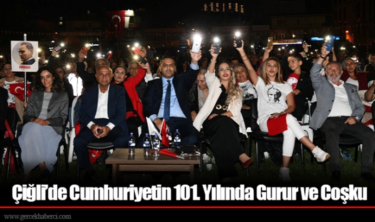 Çiğli’de Cumhuriyetin 101. Yılında Gurur ve Coşku