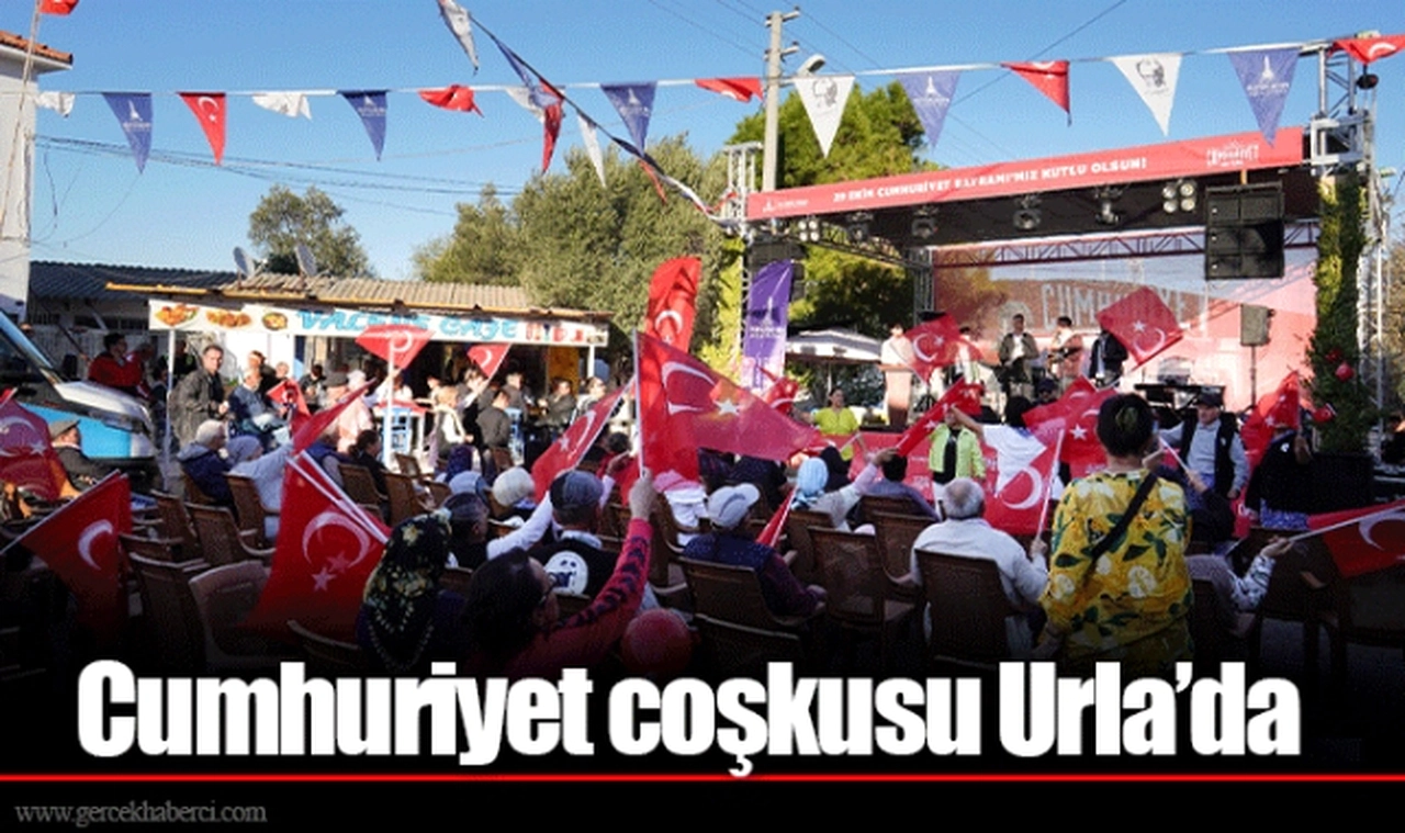 Cumhuriyet coşkusu Urla’da  