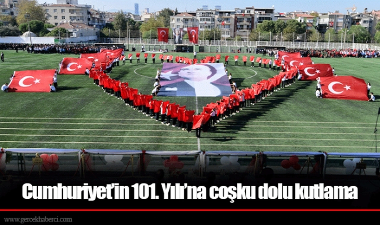 Cumhuriyet’in 101. Yılı’na coşku dolu kutlama