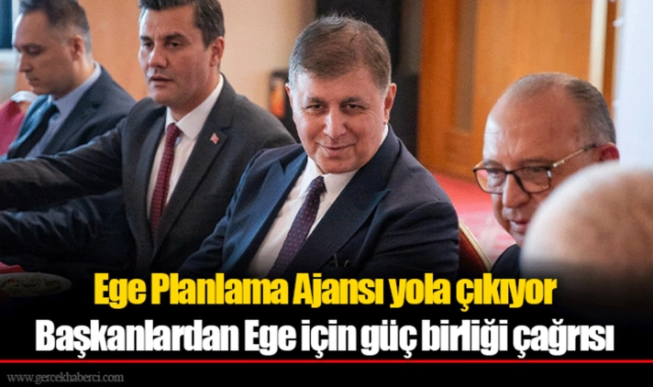 Ege Planlama Ajansı yola çıkıyor