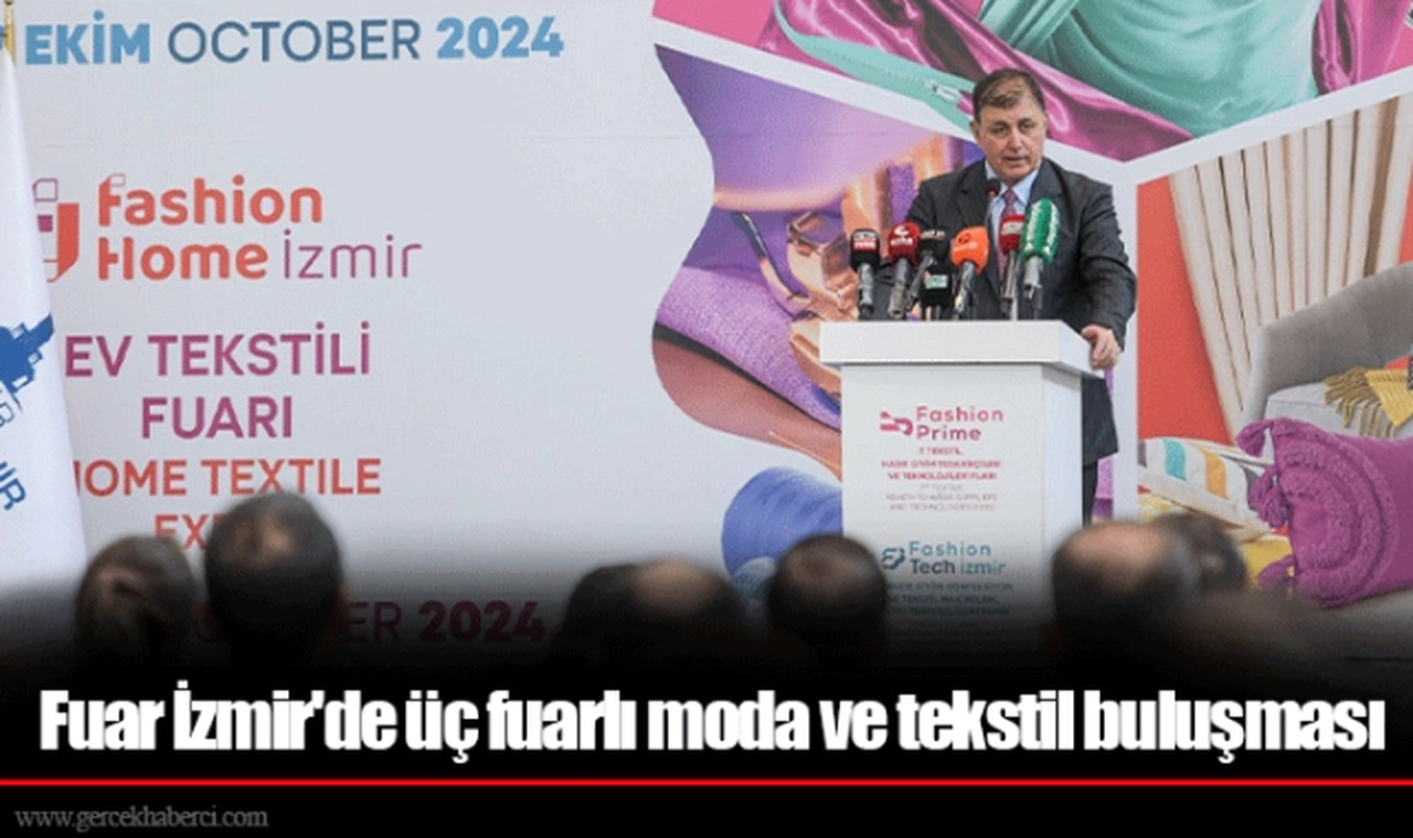 Fuar İzmir'de üç fuarlı moda ve tekstil buluşması