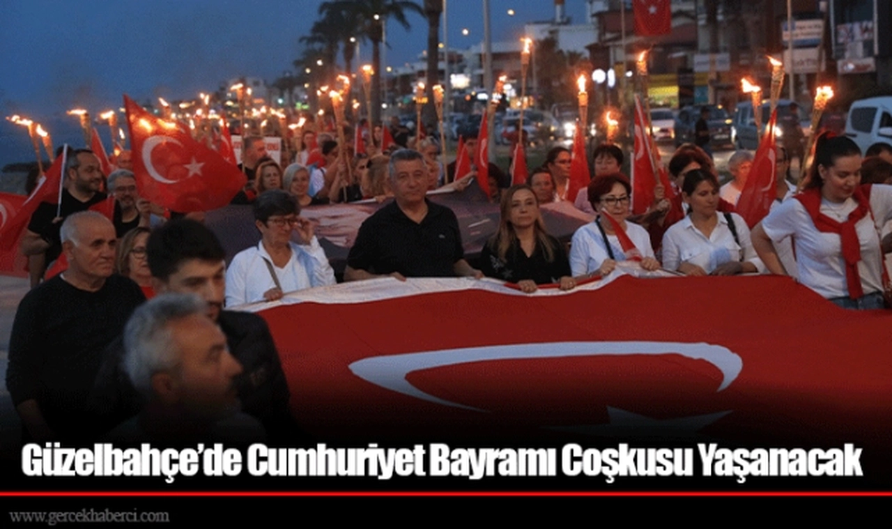 Güzelbahçe’de Cumhuriyet Bayramı Coşkusu Yaşanacak