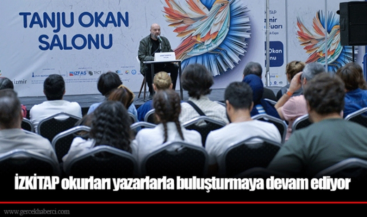 İZKİTAP okurları yazarlarla buluşturmaya devam ediyor