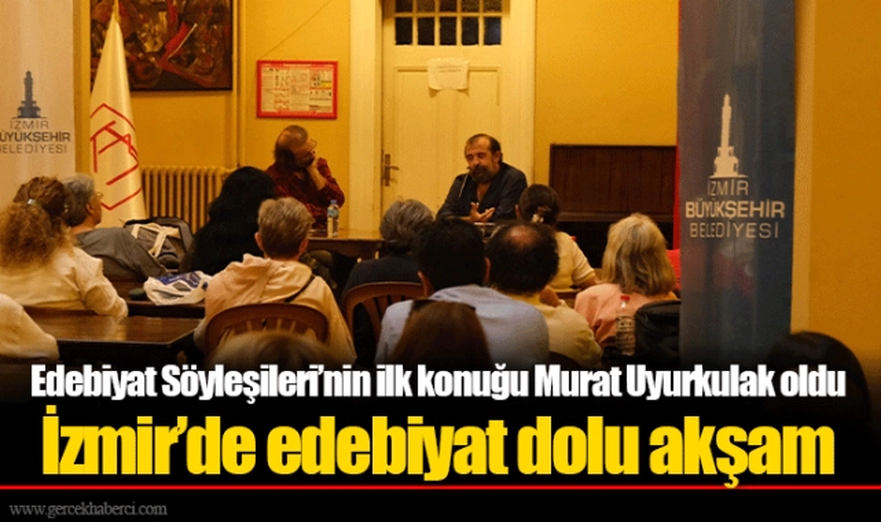 İzmir’de edebiyat dolu akşam
