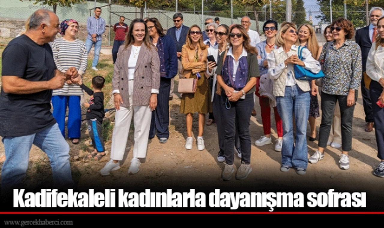 Kadifekaleli kadınlarla dayanışma sofrası