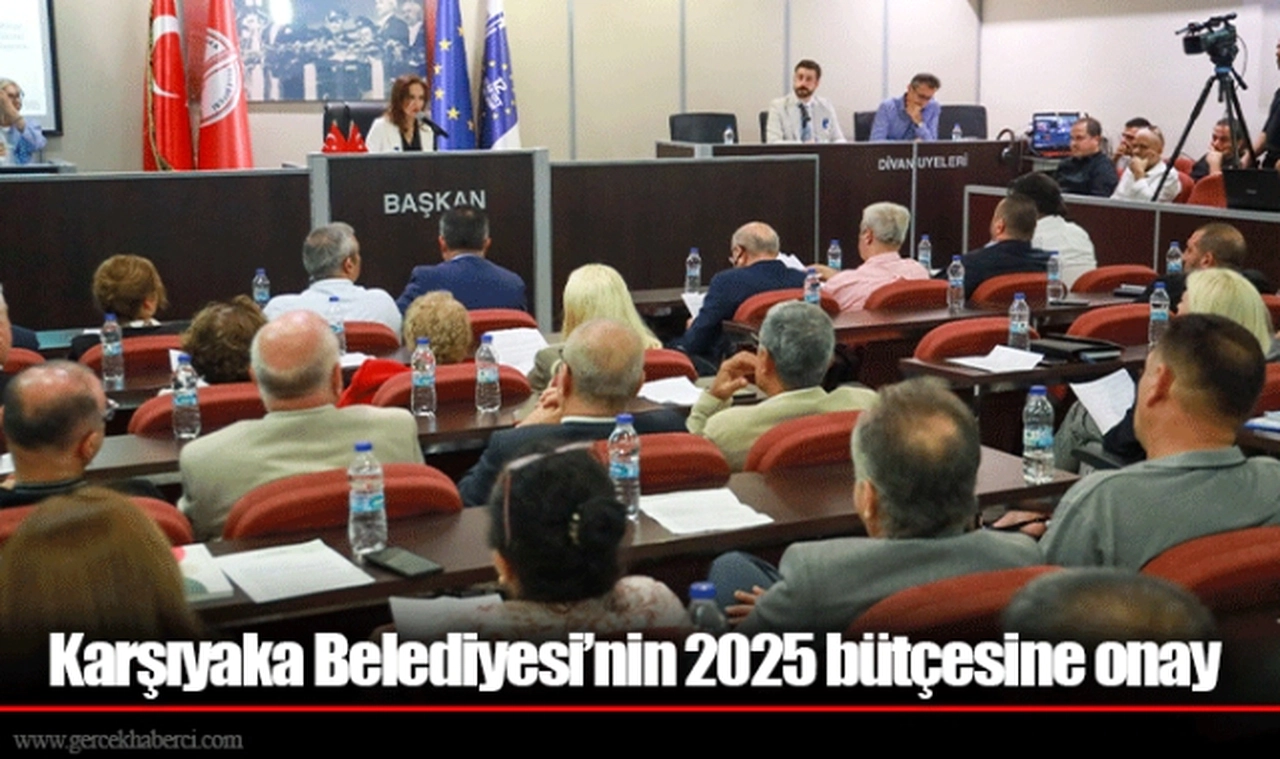 Karşıyaka Belediyesi’nin 2025 bütçesine onay