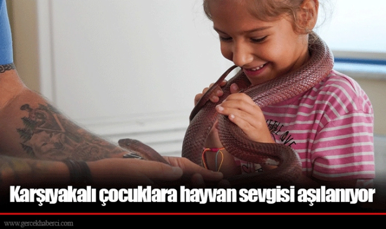 Karşıyakalı çocuklara hayvan sevgisi aşılanıyor