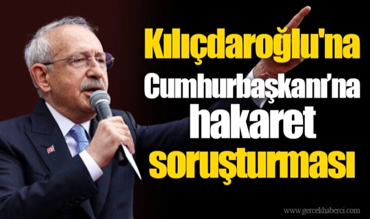 Kılıçdaroğlu'nun Yenidoğan paylaşımı sonrası hakkında "Cumhurbaşkanına hakaretten" soruşturma başlatıldı!