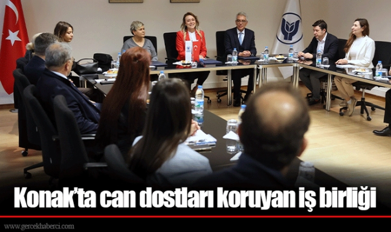 Konak’ta can dostları koruyan iş birliği