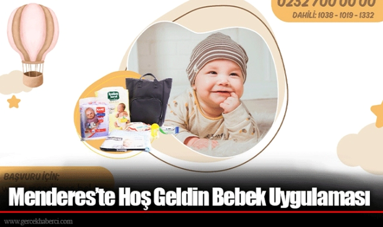 Menderes’te Hoş Geldin Bebek Uygulaması