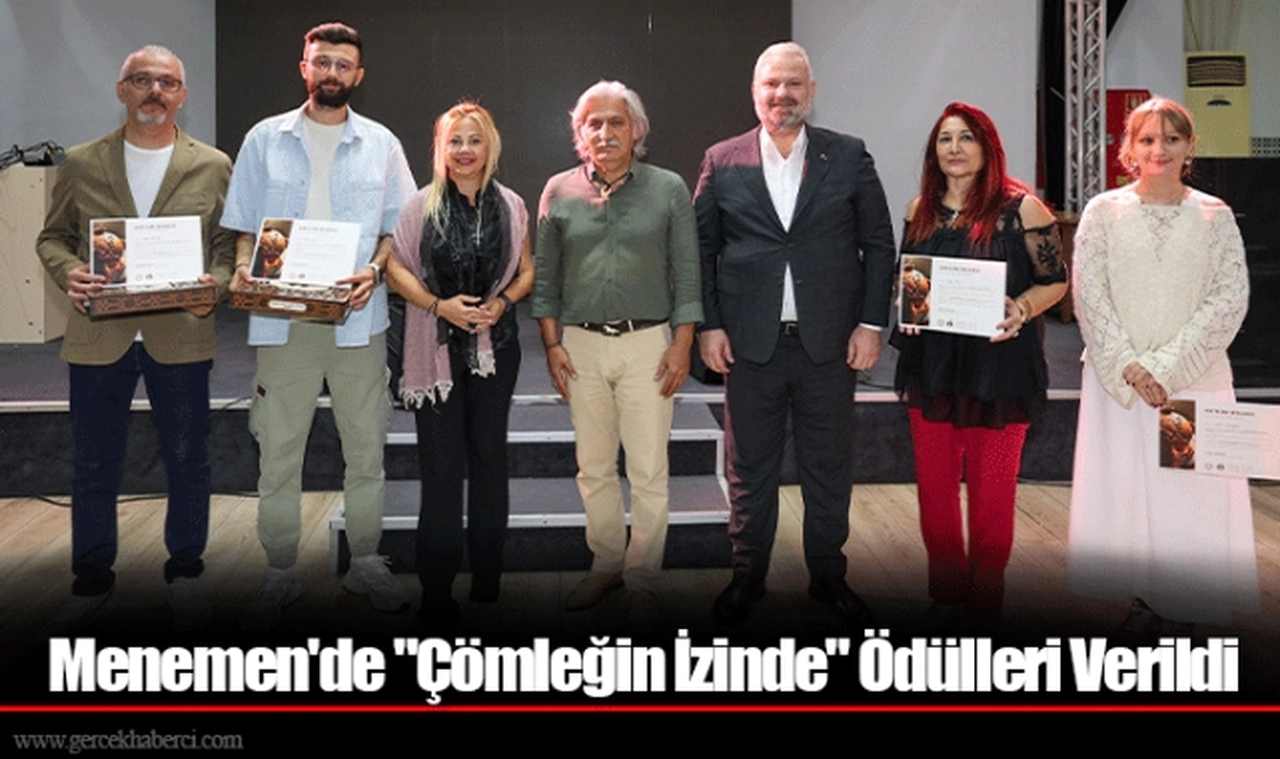 Menemen'de "Çömleğin İzinde" Ödülleri Verildi