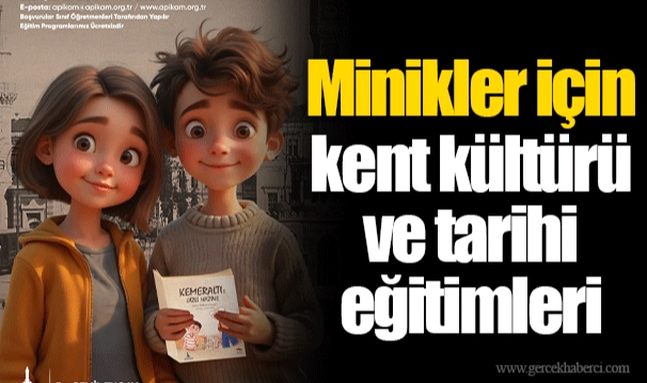 Minikler için kent kültürü ve tarihi eğitimleri