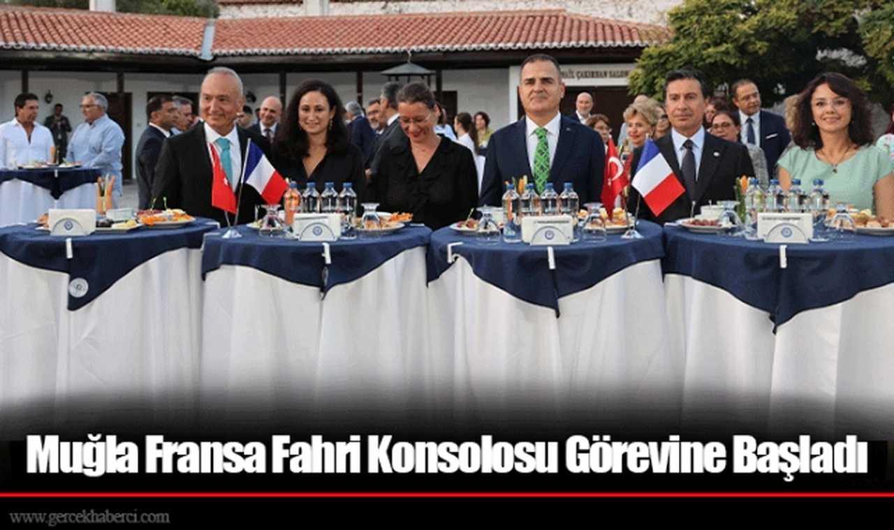Muğla Fransa Fahri Konsolosu Görevine Başladı