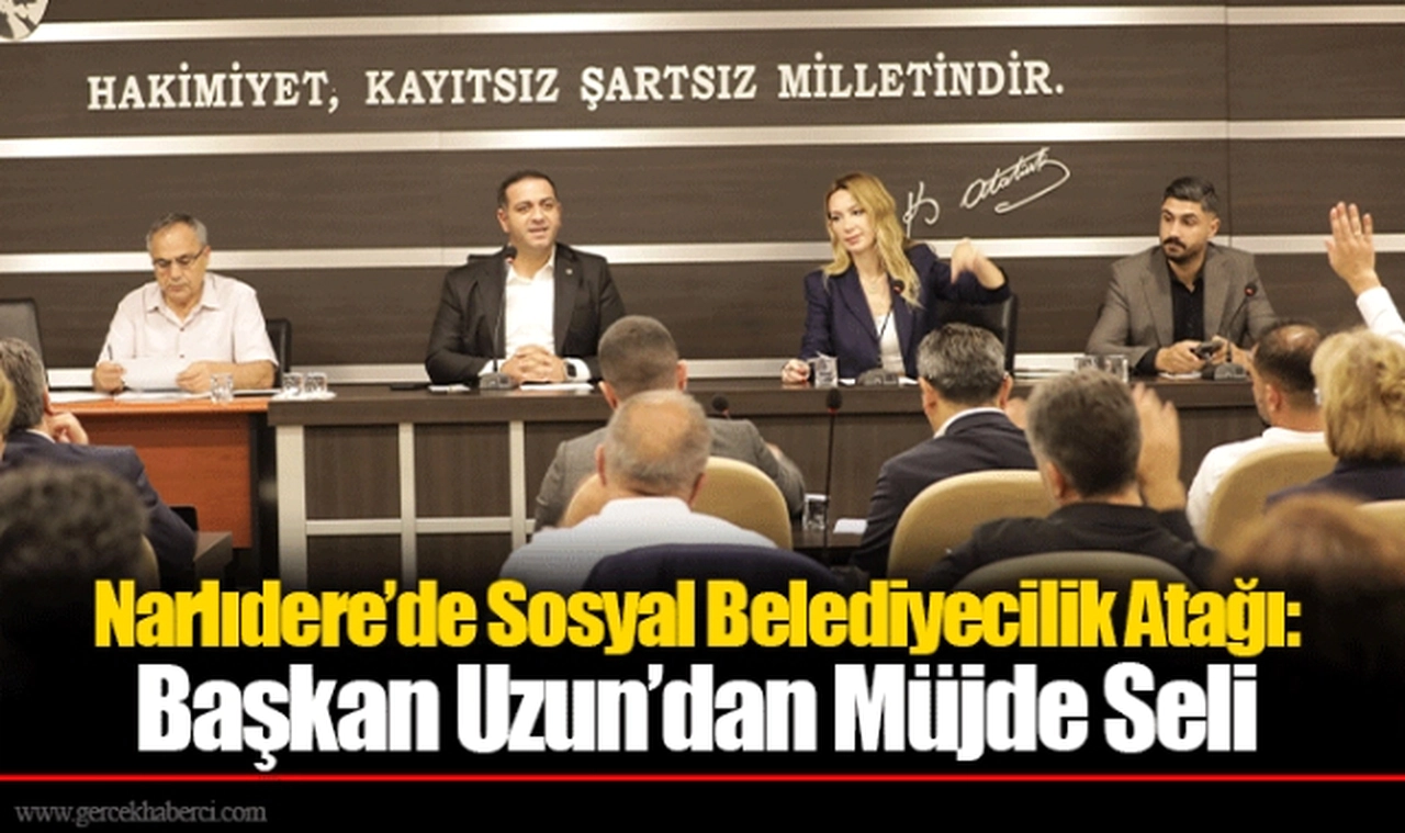Narlıdere’de Sosyal Belediyecilik Atağı:  Başkan Uzun’dan Müjde Seli