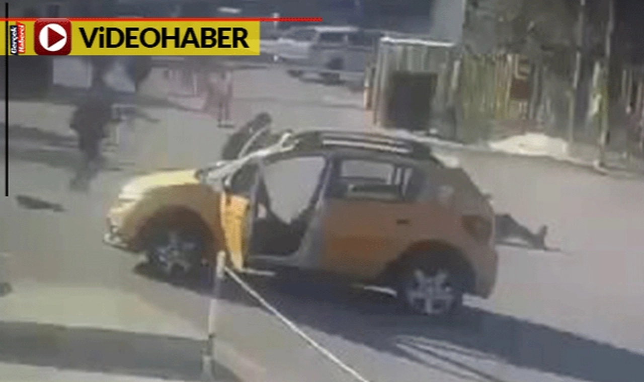 Saldırganların tesise geliş anı