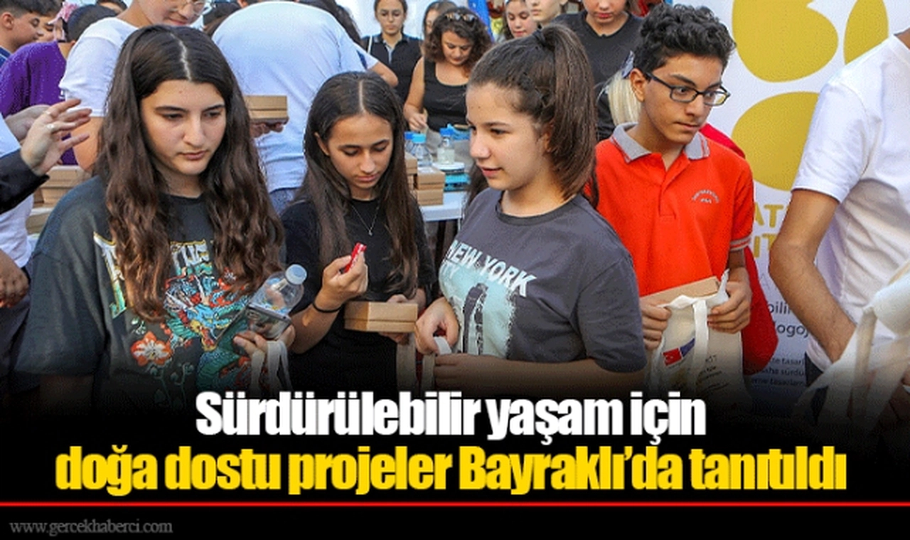 Sürdürülebilir yaşam için doğa dostu projeler Bayraklı’da tanıtıldı
