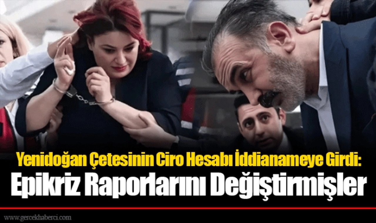 Yenidoğan Çetesinin Ciro Hesabı İddianameye Girdi: Epikriz Raporlarını Değiştirmişler