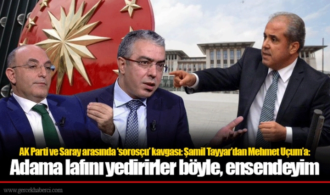 AK Parti ve Saray arasında ‘sorosçu’ kavgası: Şamil Tayyar’dan Mehmet Uçum’a: Adama lafını yedirirler böyle, ensendeyim