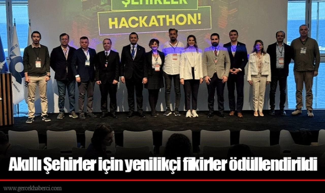 Akıllı Şehirler için yenilikçi fikirler ödüllendirildi