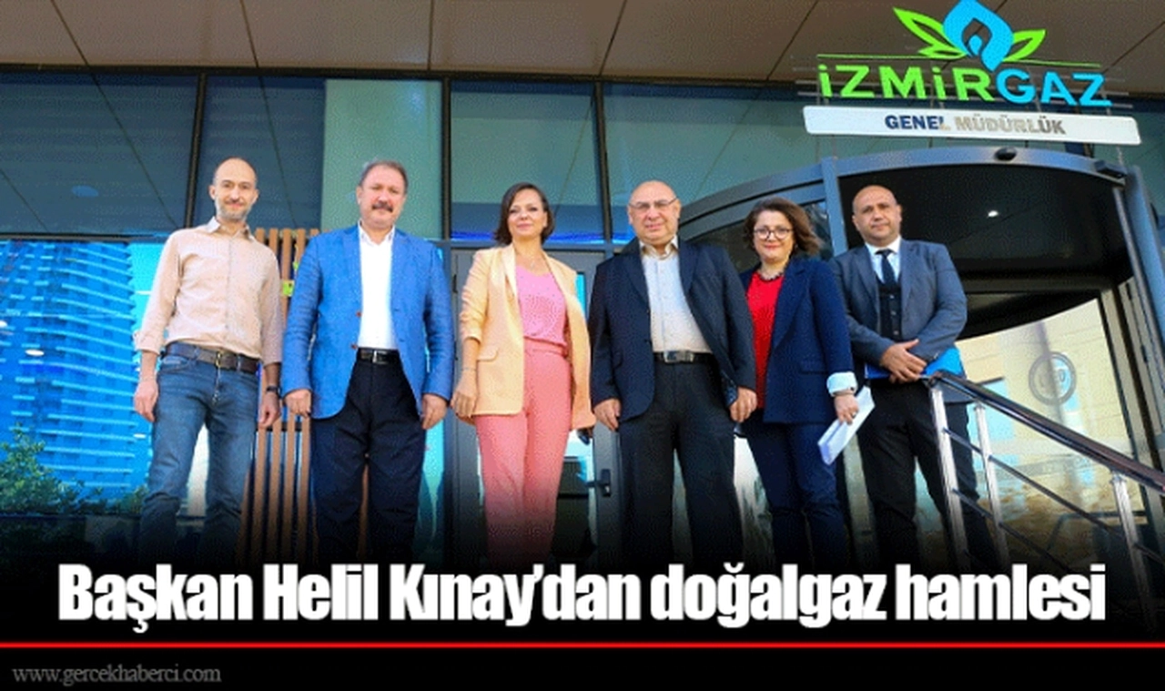 Başkan Helil Kınay’dan doğalgaz hamlesi