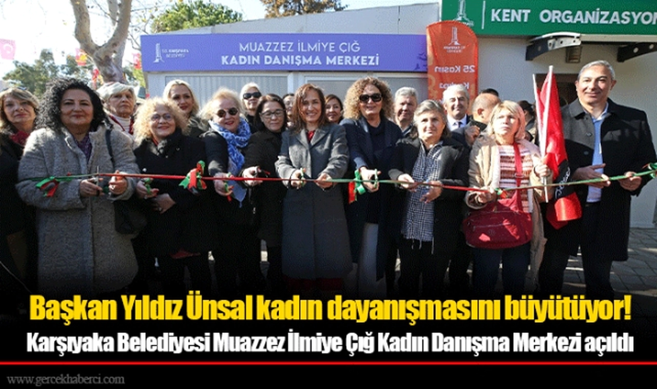 Başkan Yıldız Ünsal kadın dayanışmasını büyütüyor!