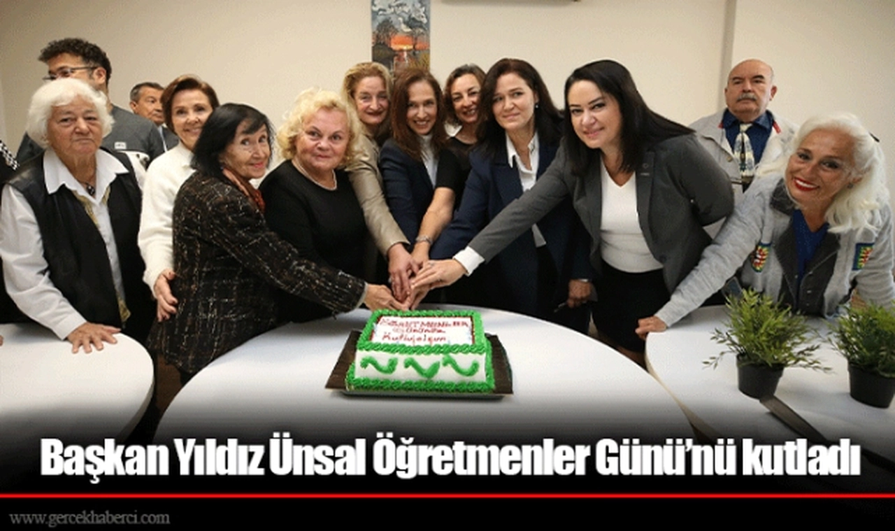 Başkan Yıldız Ünsal Öğretmenler Günü’nü kutladı