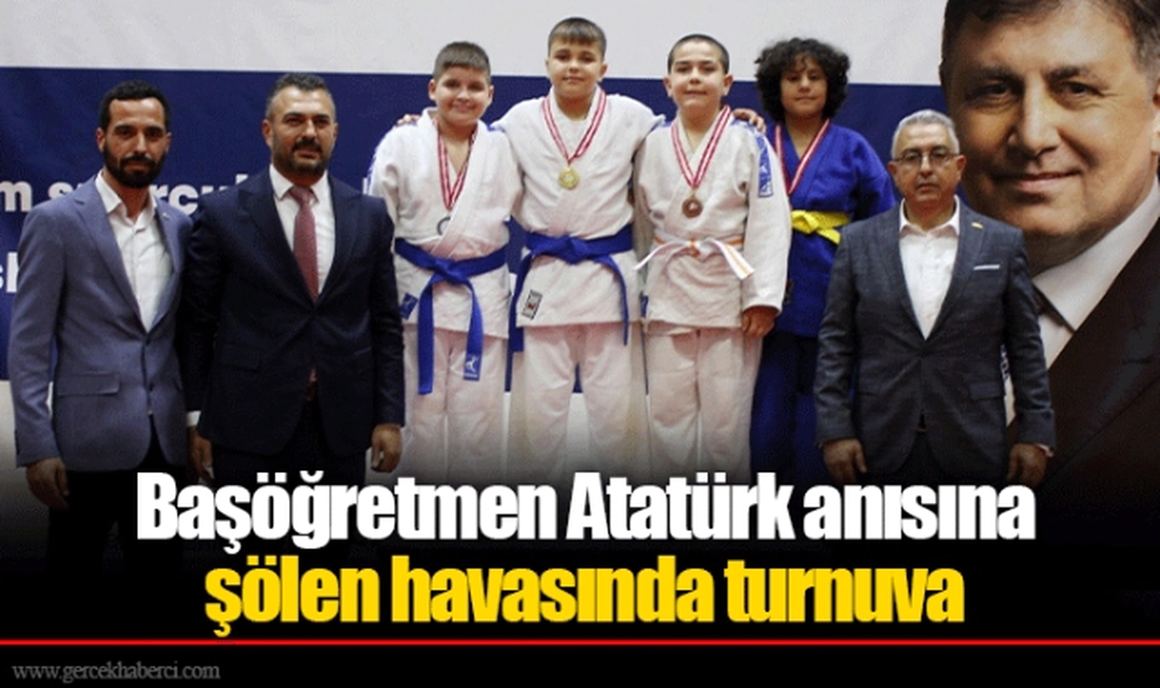 Başöğretmen Atatürk anısına şölen havasında turnuva