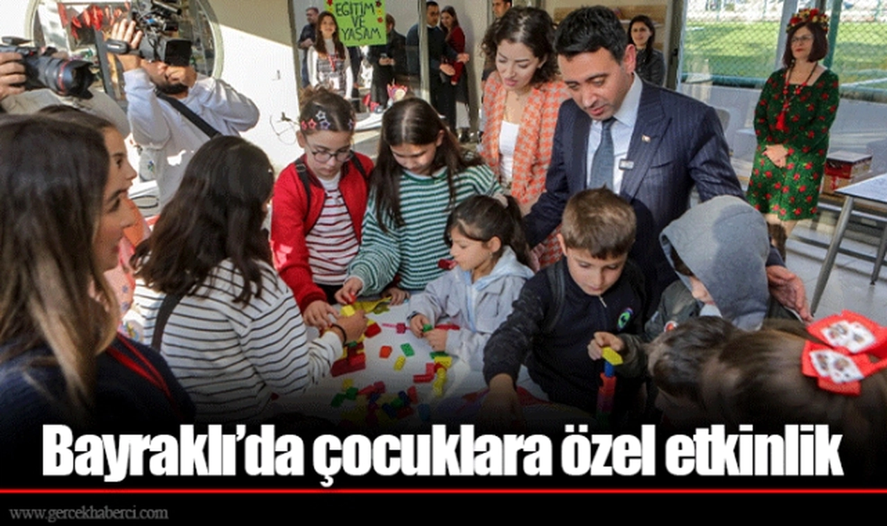Bayraklı’da çocuklara özel etkinlik