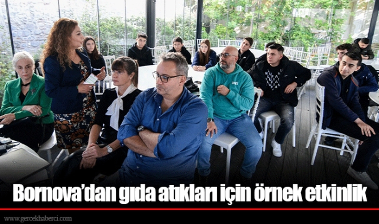 Bornova’dan gıda atıkları için örnek etkinlik